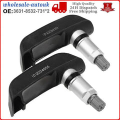 2x Tire Pressure Monitoring System TPMS Sensor Fits Front & Rear BMW Motorcycle 6B93BC-57 [4]