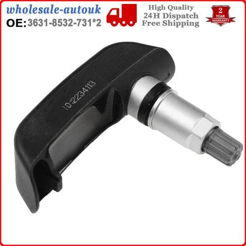 2x Tire Pressure Monitoring System TPMS Sensor Fits Front & Rear BMW Motorcycle 6B93BC-57 [5]