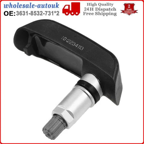 2x Tire Pressure Monitoring System TPMS Sensor Fits Front & Rear BMW Motorcycle 6B93BC-57 [8]