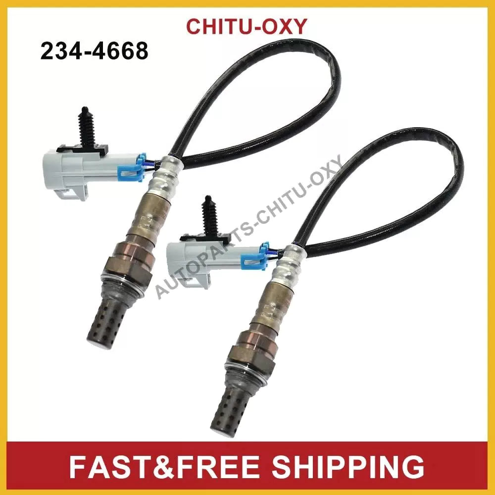 2x Upstream Oxygen Sensors O2 234-4668 For Chevy Tahoe Silverado 1500 5.3L 03-13 6B93BC-57 [1]