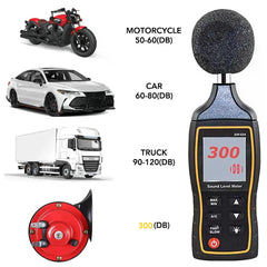 300DB Universal Super Train Horn For Trucks SUV Car Boat Motorcycles Vehicle EOA 6B93BC-57 [3]