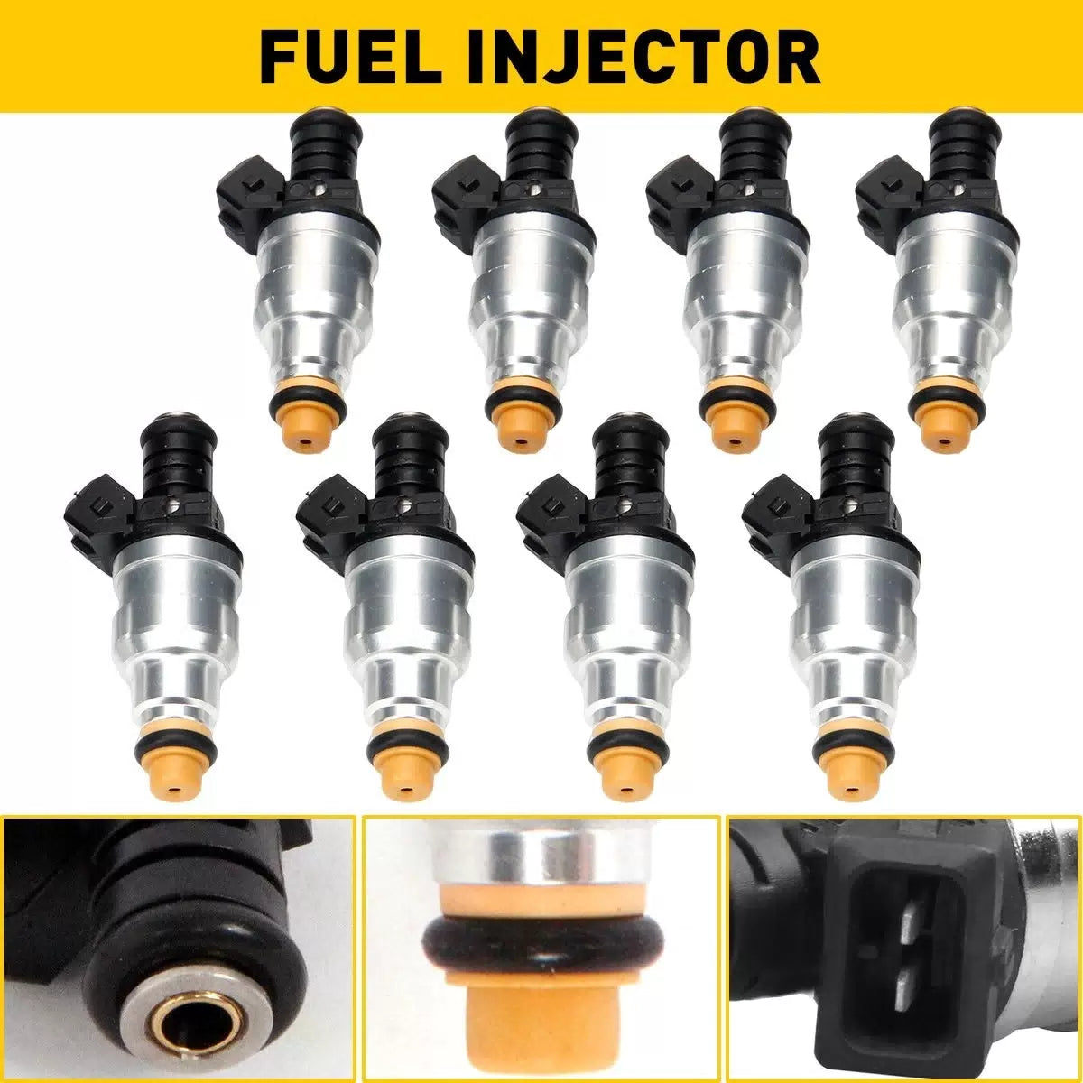 30lb 320cc Fuel injector set of 8cyl For GM Ford Mustang Chevy Camaro EOA 6B93BC-57 [1]