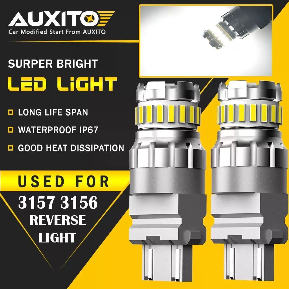 3157 LED Backup Reverse Light Bulbs White for Chevy Silverado 1500 1999-2013 6B93BC-57 [1]