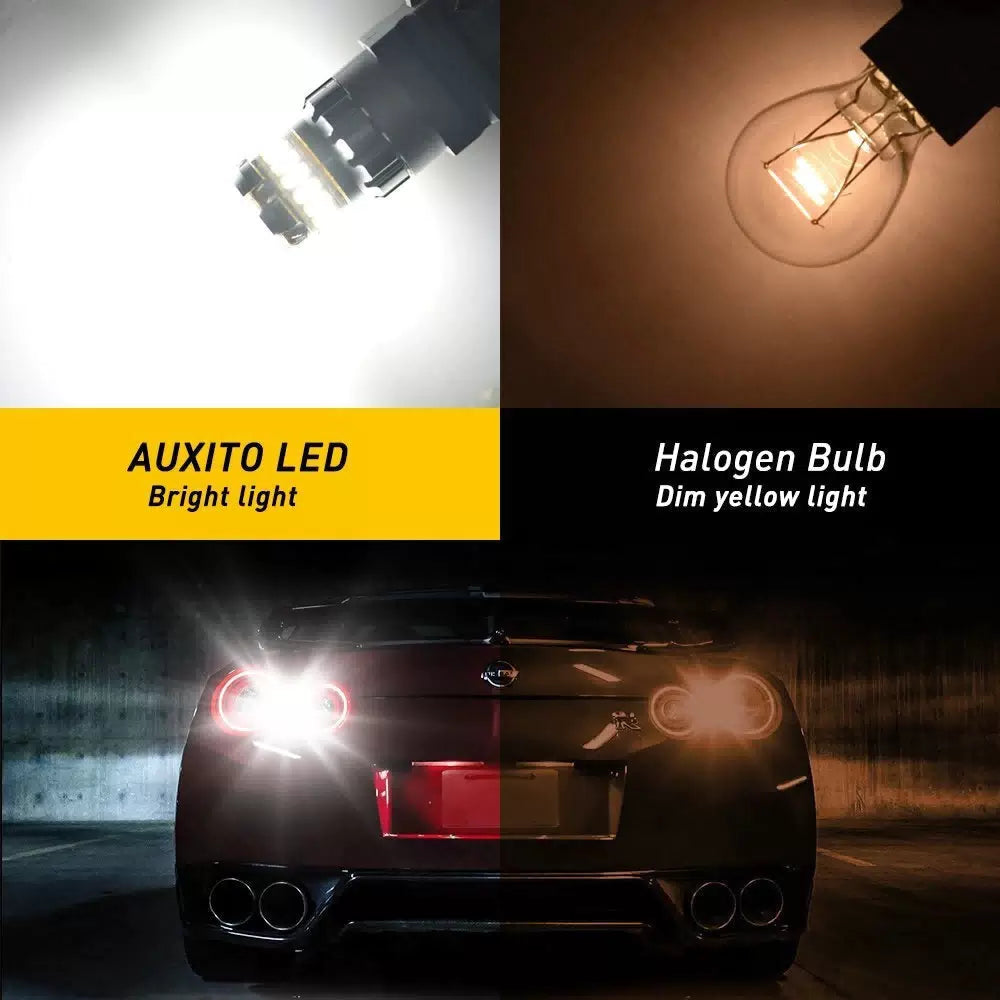 3157 LED Backup Reverse Light Bulbs White for Chevy Silverado 1500 1999-2013 6B93BC-57 [7]