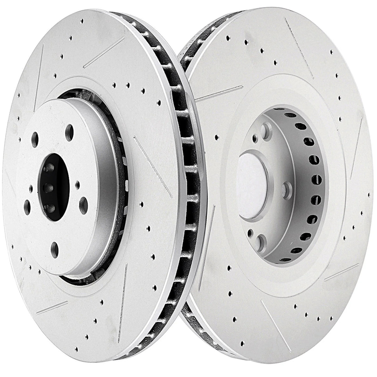 319mm Front Drilled Brake Rotors for Lexus RX330 RX350 RX400h Toyota Highlander 6B93BC-57 [1]