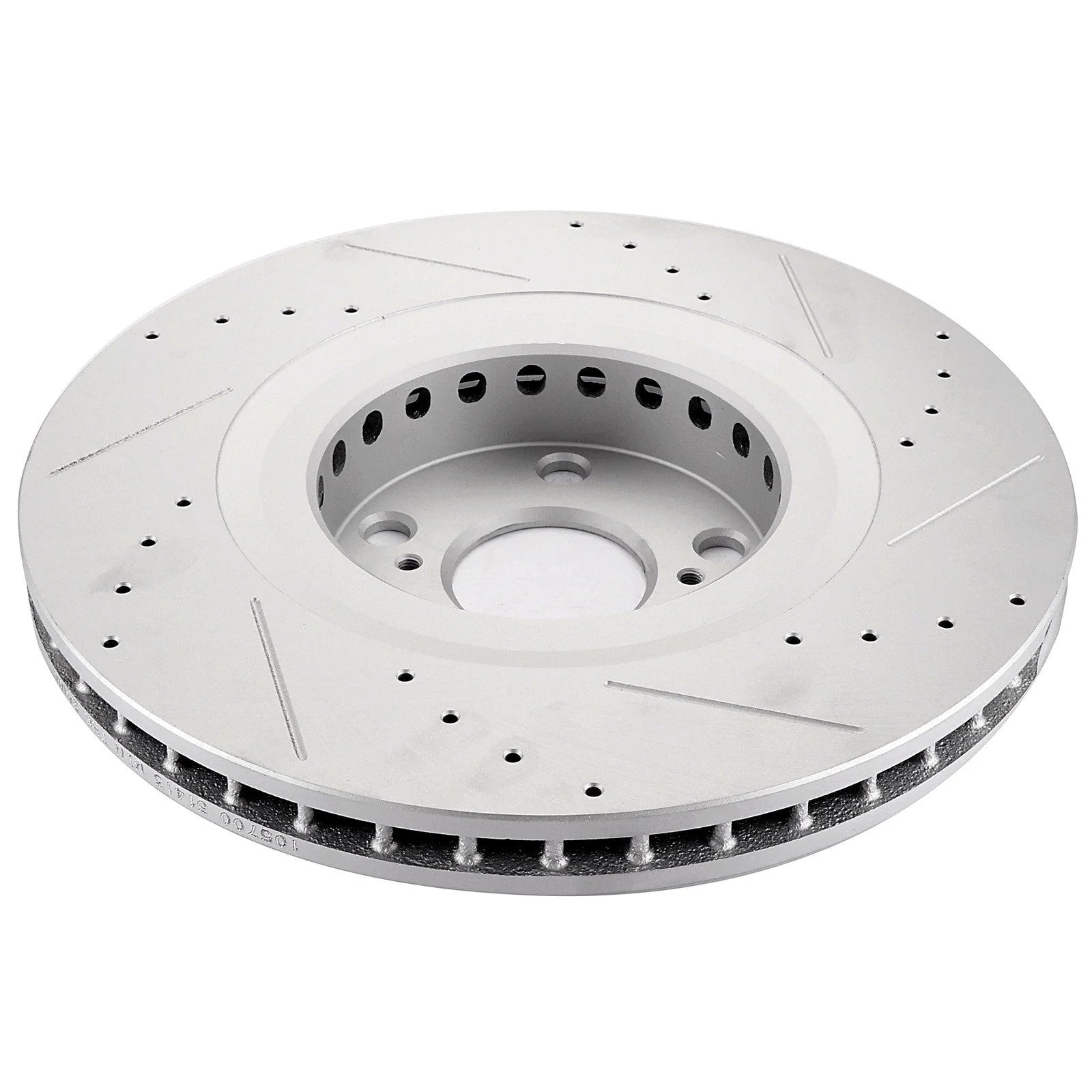 319mm Front Drilled Brake Rotors for Lexus RX330 RX350 RX400h Toyota Highlander 6B93BC-57 [4]