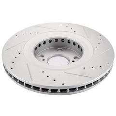 319mm Front Drilled Brake Rotors for Lexus RX330 RX350 RX400h Toyota Highlander 6B93BC-57 [4]