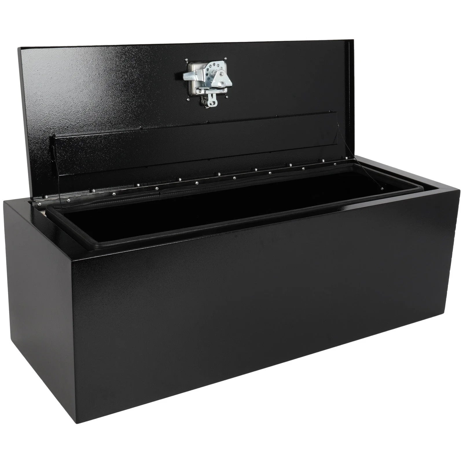 36" Aluminum Tool Box Truck Bed Trailer RV Toolbox for Truck W/ 2x Chain+1x Lock 6B93BC-57 [3]