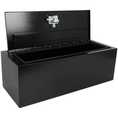 36" Aluminum Tool Box Truck Bed Trailer RV Toolbox for Truck W/ 2x Chain+1x Lock 6B93BC-57 [3]
