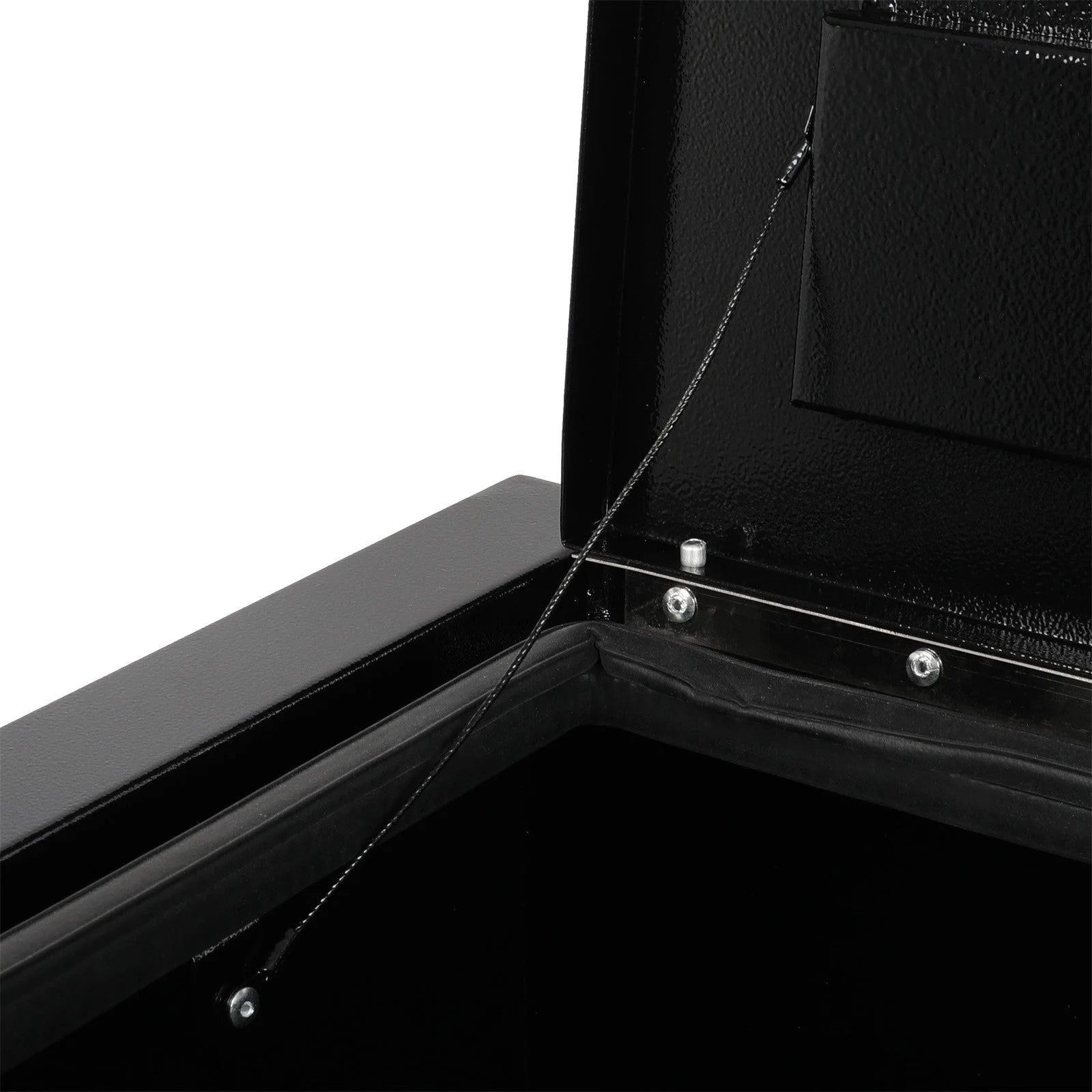 36" Aluminum Tool Box Truck Bed Trailer RV Toolbox for Truck W/ 2x Chain+1x Lock 6B93BC-57 [5]
