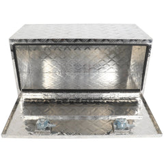 36"x 17"x18" Aluminum Storage Tool Box For Truck Garage Home Office W/2x Chain KOEEP [2]
