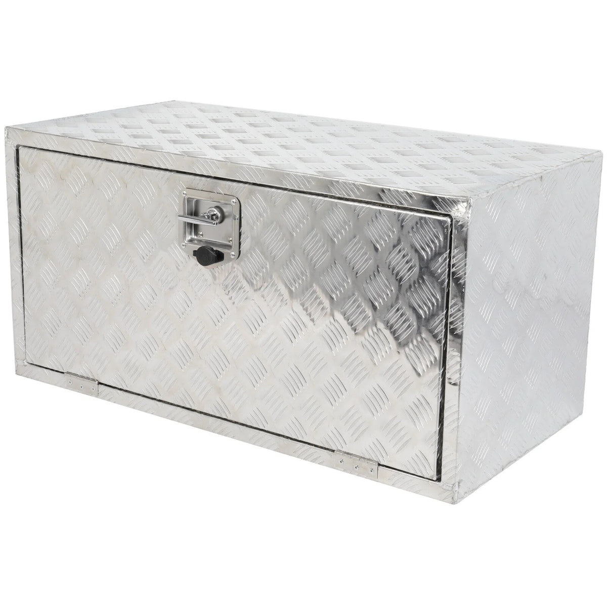 36"x 18"x18" Aluminum Storage Tool Box for Truck Garage home office W/2x Chain KOEEP [1]