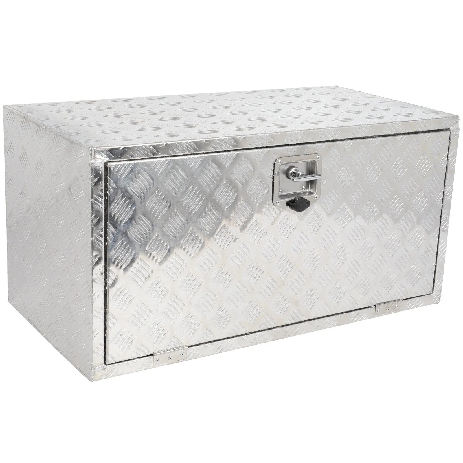 36"x 18"x18" Aluminum Storage Tool Box for Truck Garage home office W/2x Chain KOEEP [2]