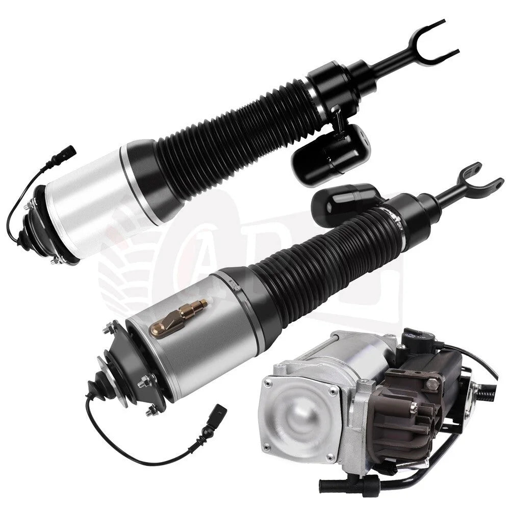 3PCS Front Air Suspension Strut & Compressor For Bentley Continental GTC W12 KOEEP [1]