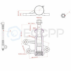 3PCS Suspension Idler Bracket Idler Arm Pitman Arm For 1993-2000 Chevrolet GMC KOEEP [2]