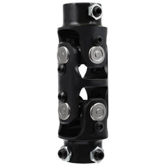3/4" DD x 3/4"-36 Spline Double Steering U-Joint Black Universal Steering Shaft KOEEP [3]