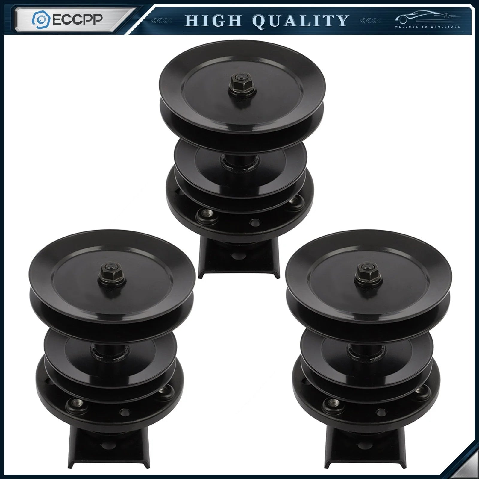 3 Spindle Assembly For AYP Husqvarna Poulan 121704X 121705X 532121704 532121705 KOEEP [1]