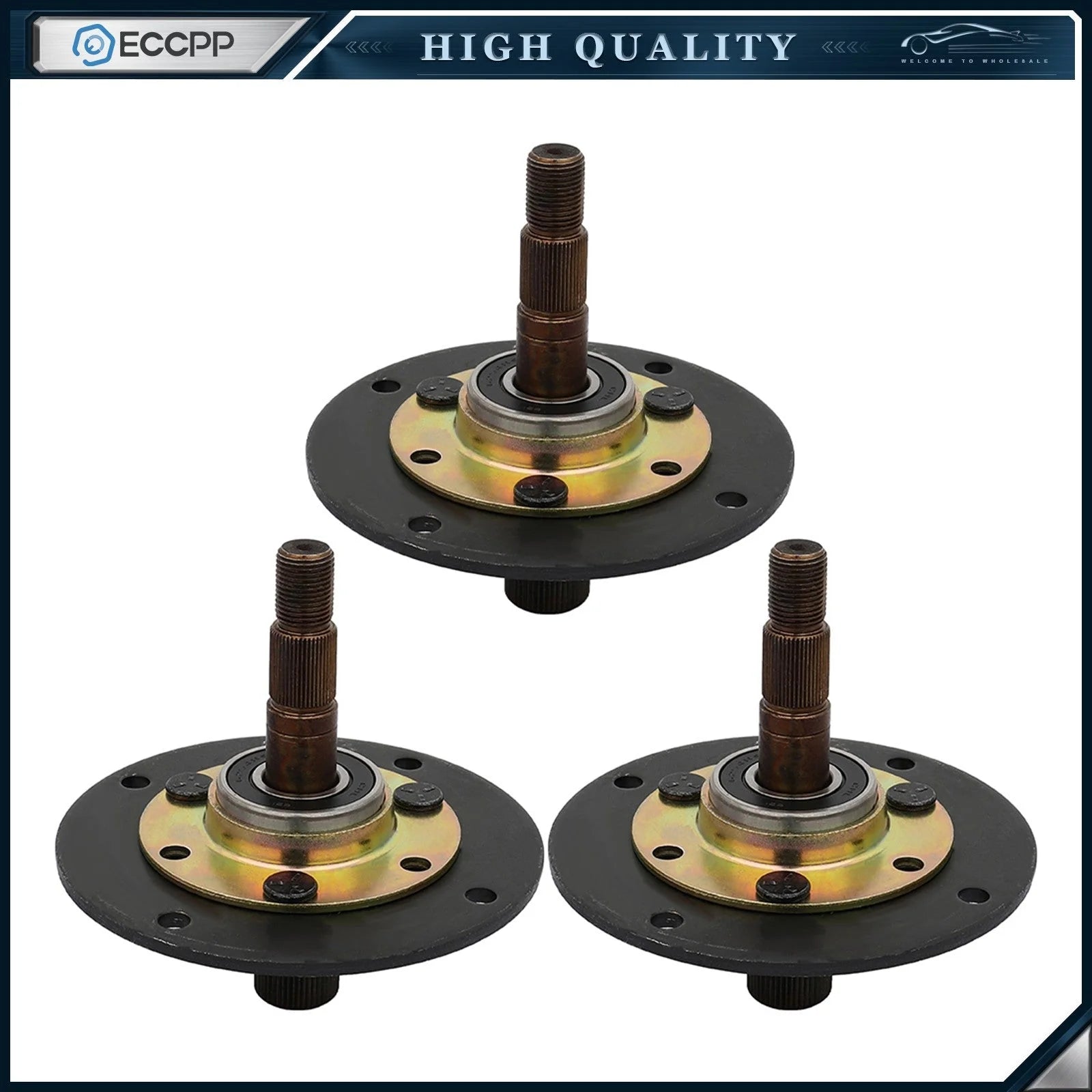 3 Spindle Assembly for MTD 717-0906 717-0906A 753-05319 917-0906 917-0906A KOEEP [1]