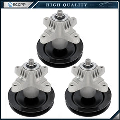 3 Spindle Assembly w/ Pulley for 42" Deck Troy-Bilt 618-0624 618-0659 KOEEP [1]