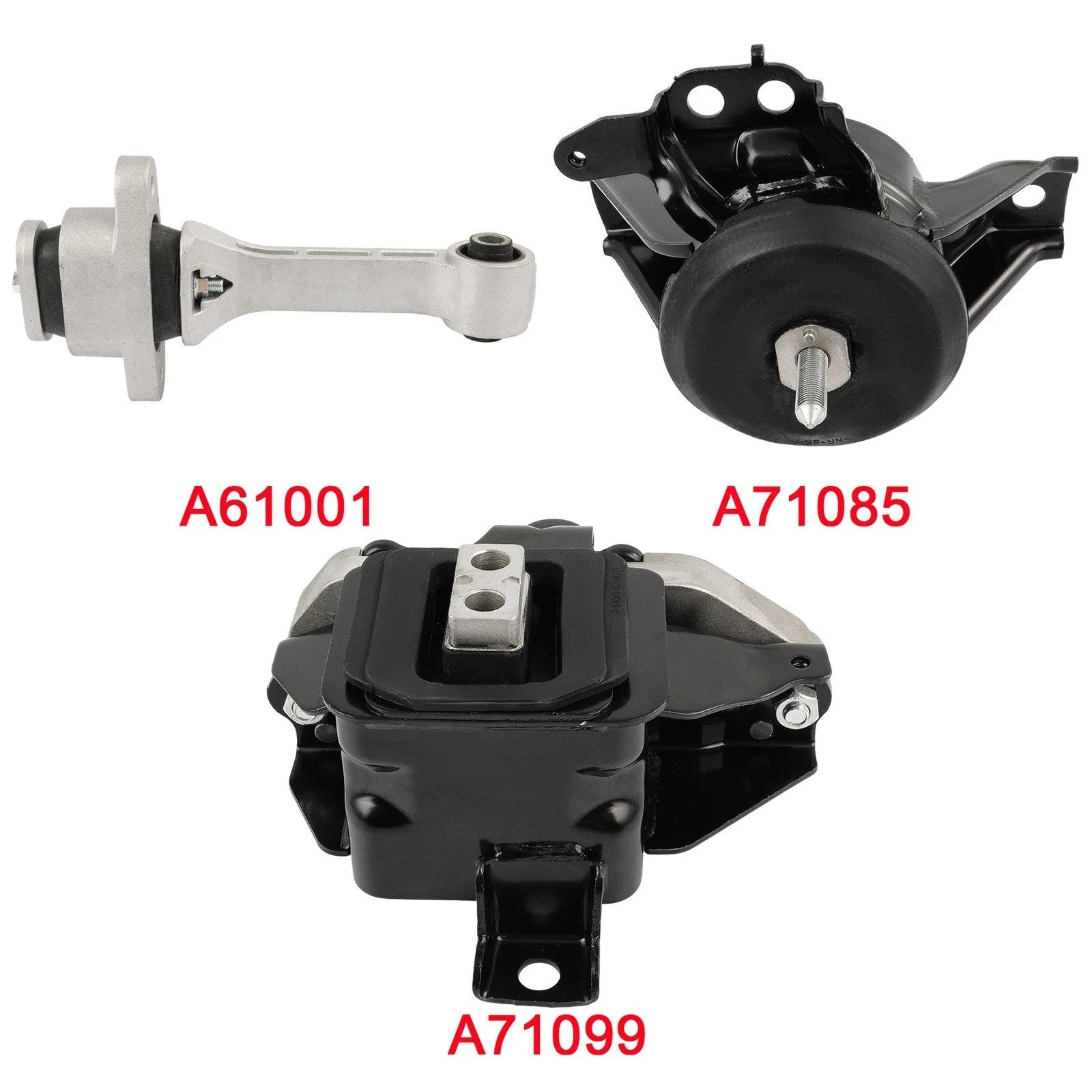 3x Engine Motor & Transmission Mount For Hyundai Sonata 2015-2018 2.4L Automatic KOEEP [1]