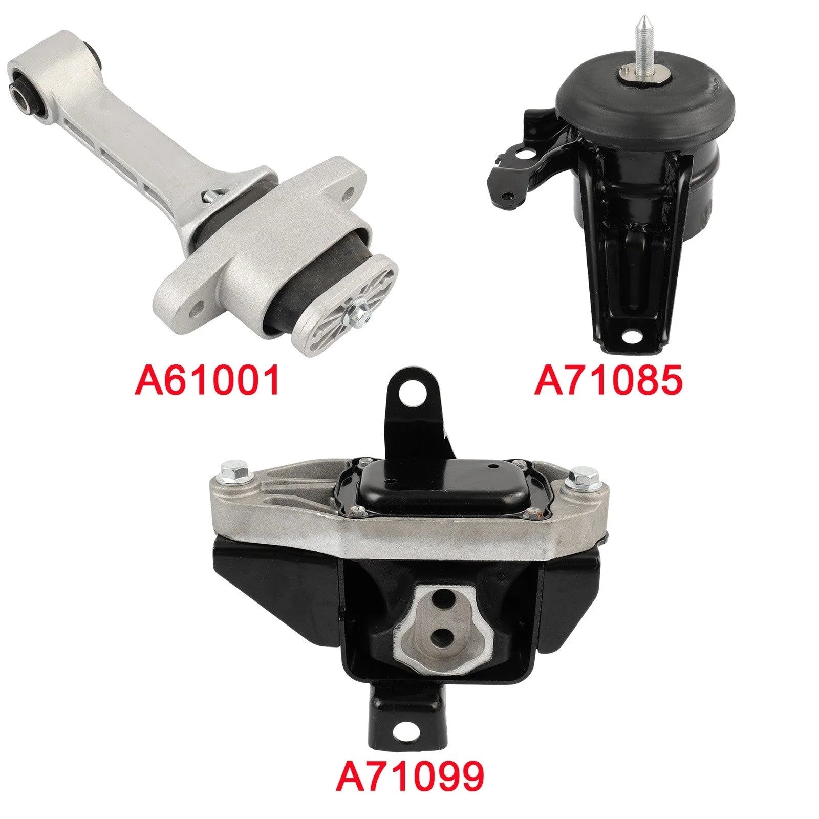 3x Engine Motor & Transmission Mount For Hyundai Sonata 2015-2018 2.4L Automatic KOEEP [2]
