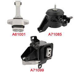 3x Engine Motor & Transmission Mount For Hyundai Sonata 2015-2018 2.4L Automatic KOEEP [3]