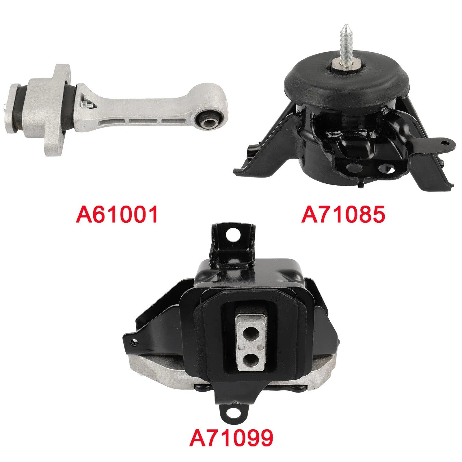 3x Engine Motor & Transmission Mount For Hyundai Sonata 2015-2018 2.4L Automatic KOEEP [4]