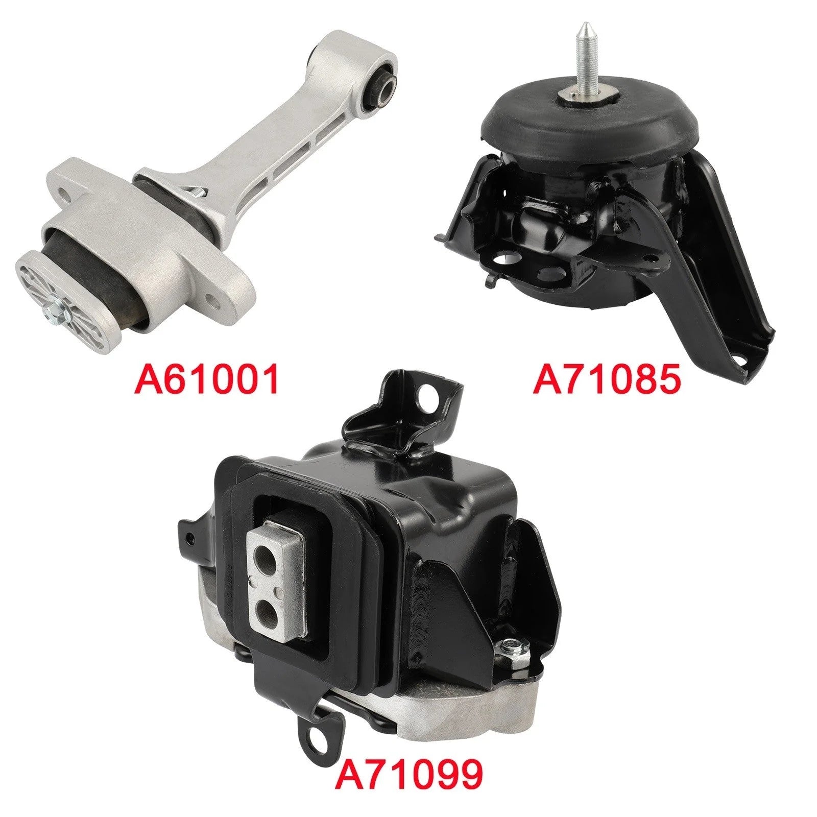 3x Engine Motor & Transmission Mount For Hyundai Sonata 2015-2018 2.4L Automatic KOEEP [5]