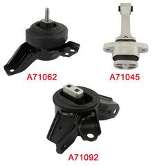 3x Engine Mount & Transmission Mount & Torque Strut Mount for Kia Sorento 14-15 6B93BC-57 [1]
