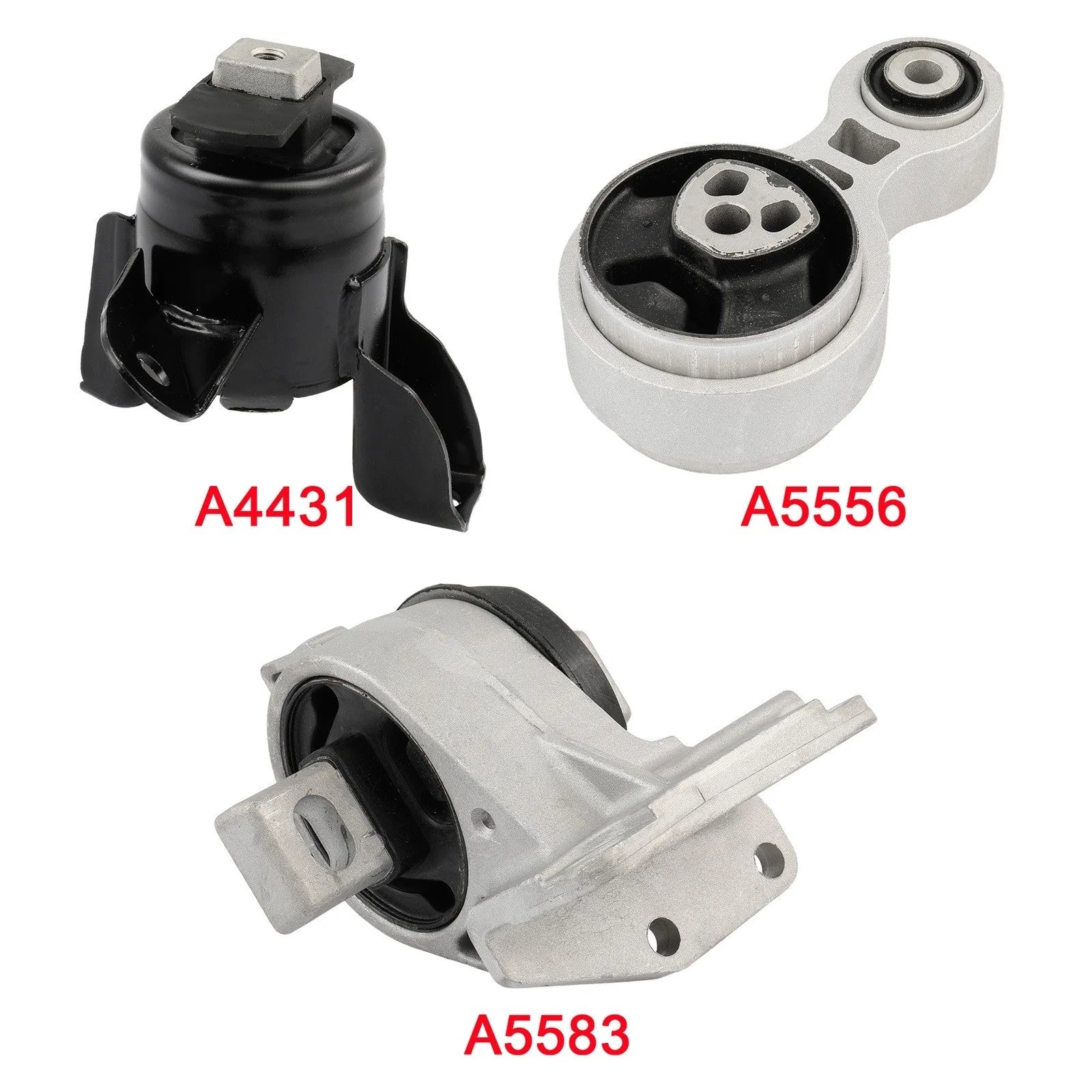 3x Engine & Transmission Mount & Torque Strut Mount for Ford Fusion 2010-2012 KOEEP [3]