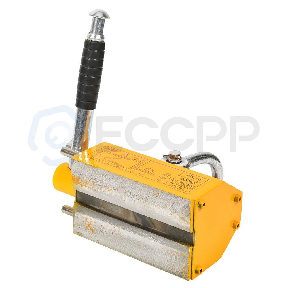 400KG Magnetic Lifter 880lb Steel Lifting Magnet Magnetic Lifter Hoist Crane 6B93BC-57 [2]