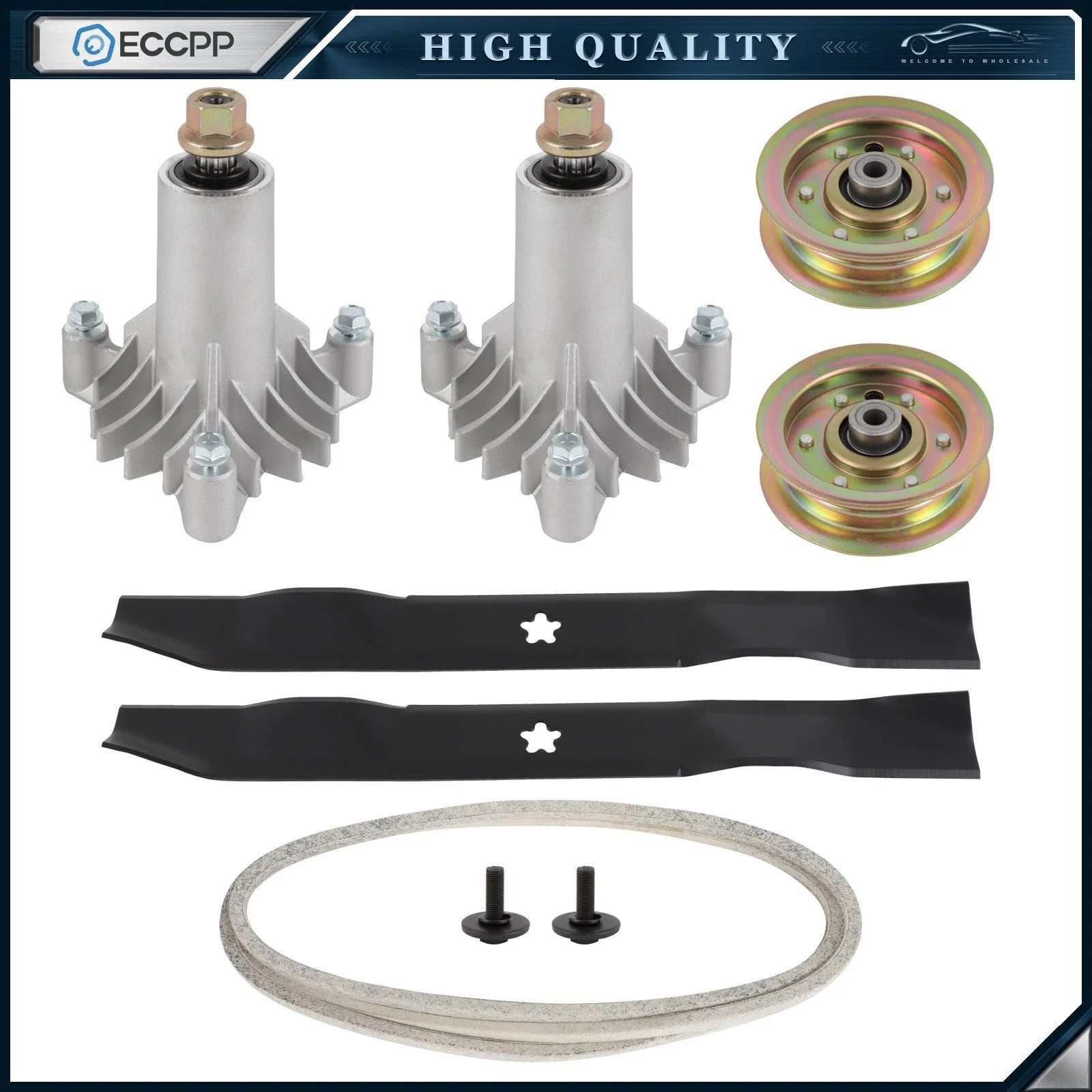42" Deck Rebuild Kit For Sears Craftsman LT1000 LTX1000 130794 144959 134149 KOEEP [1]