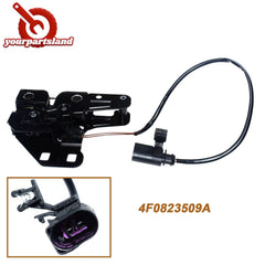 4F0823480B Latch Hood Lid Lock w/ Switch For 2005-2011 Audi A6 S6 C6 4F0823509A 6B93BC-57 [1]