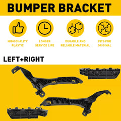 4PCS For 2007-2011 Honda CR-V Front Bumper Cover Brackets Retainers Left Right A 6B93BC-57 [3]