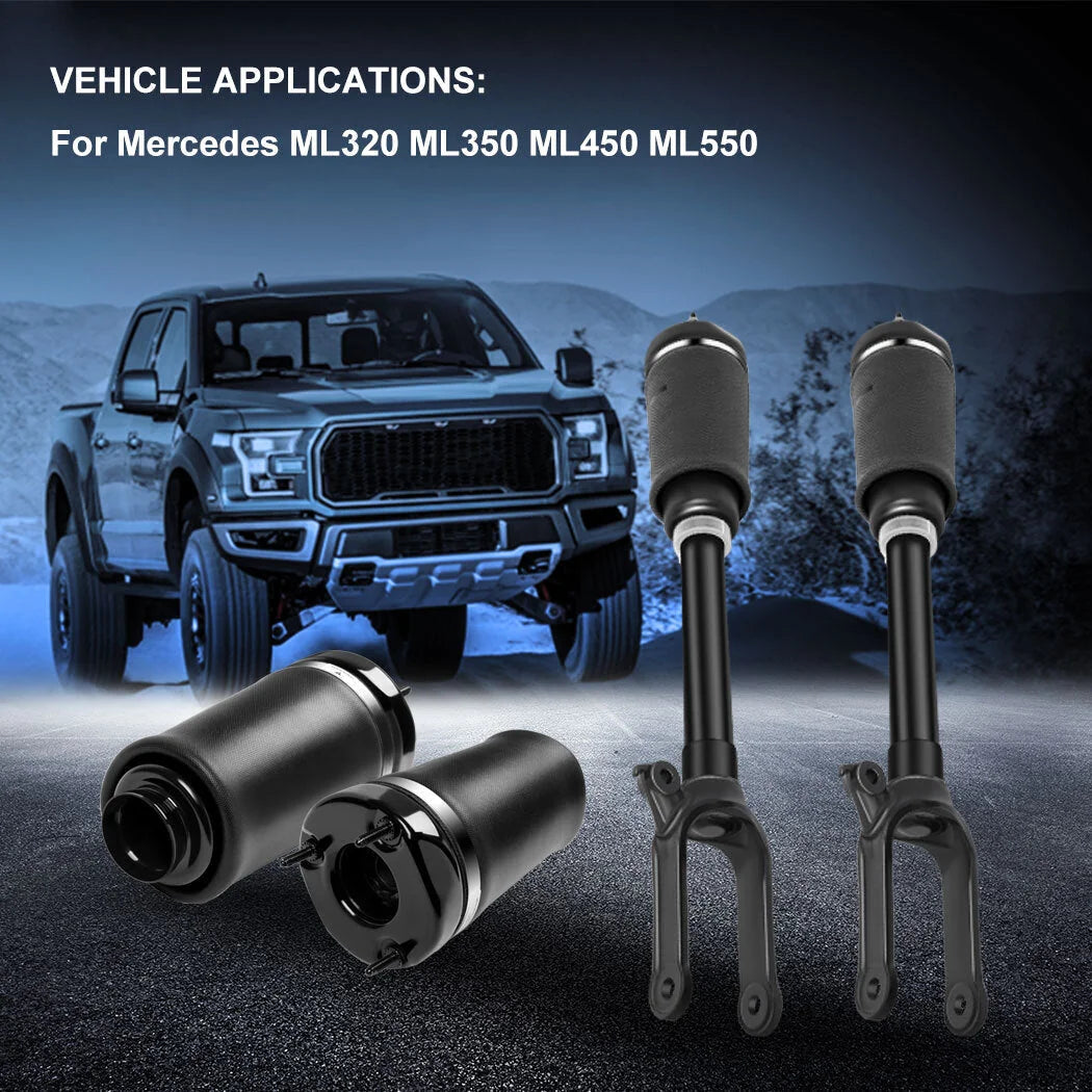 4PCS Front Air Suspension Shock Air Springs For Mercedes ML320 ML350 ML450 ML550 KOEEP [4]