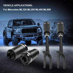 4PCS Front Air Suspension Shock Air Springs For Mercedes ML320 ML350 ML450 ML550 KOEEP [4]