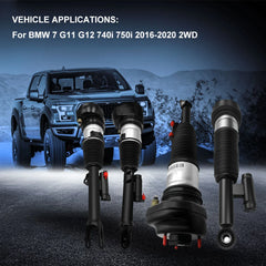 4PCS Front Rear Air Suspension Shock For BMW 7 G11 G12 740i 750i 2016-2020 2WD KOEEP [4]
