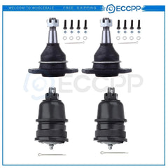 4PCS Front Upper & Lower Ball Joints Kit Fits Chevy S10 Blazer & GMC Sonoma KOEEP [1]