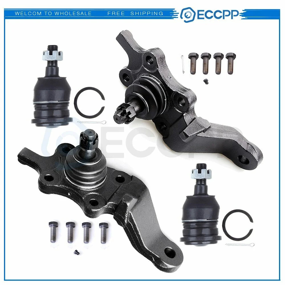 4PCS Front Upper & Lower Ball Joints Kit For Toyota Sequoia & Tundra 2WD & 4x4 6B93BC-57 [1]
