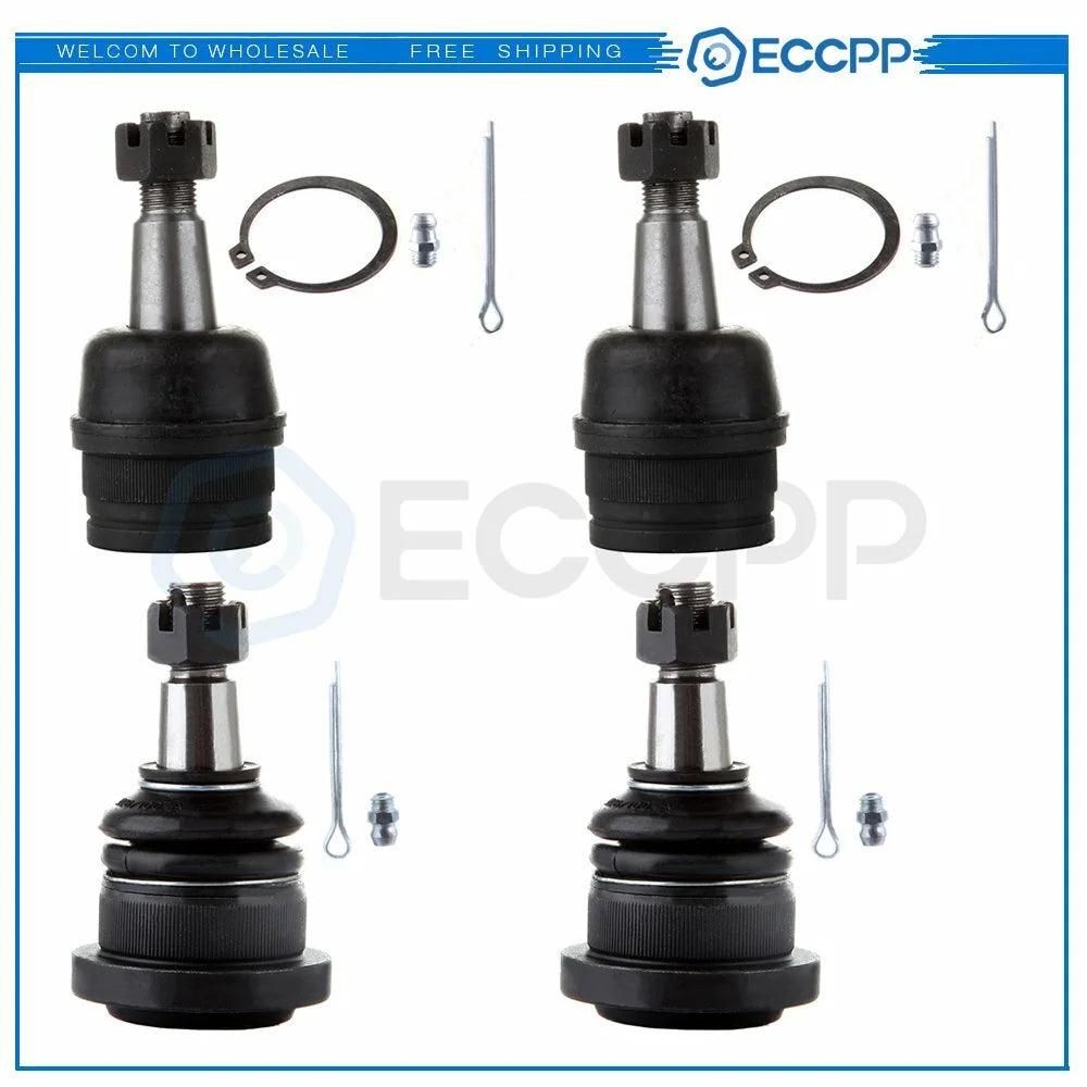 4PCS Front Upper & Lower Ball Joints Suspension Kit For 97-99 Dodge Ram 1500 2WD KOEEP [1]