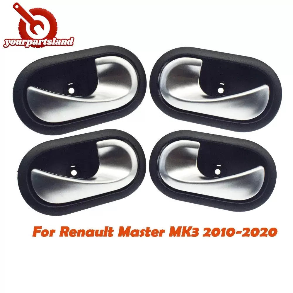 4PCS Inside Door Handles For Renault Master MK3 2010-2020 8200028487,8200028486 6B93BC-57 [1]