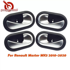 4PCS Inside Door Handles For Renault Master MK3 2010-2020 8200028487,8200028486 6B93BC-57 [1]