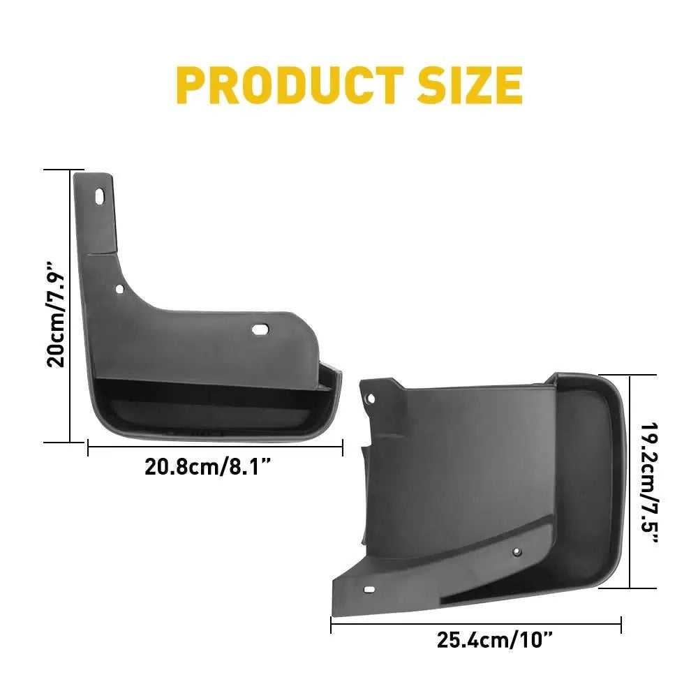 4PCS Splash Mud Flaps Guards Front Rear Fits For 2003-2007 Honda Accord Sedan 6B93BC-57 [3]