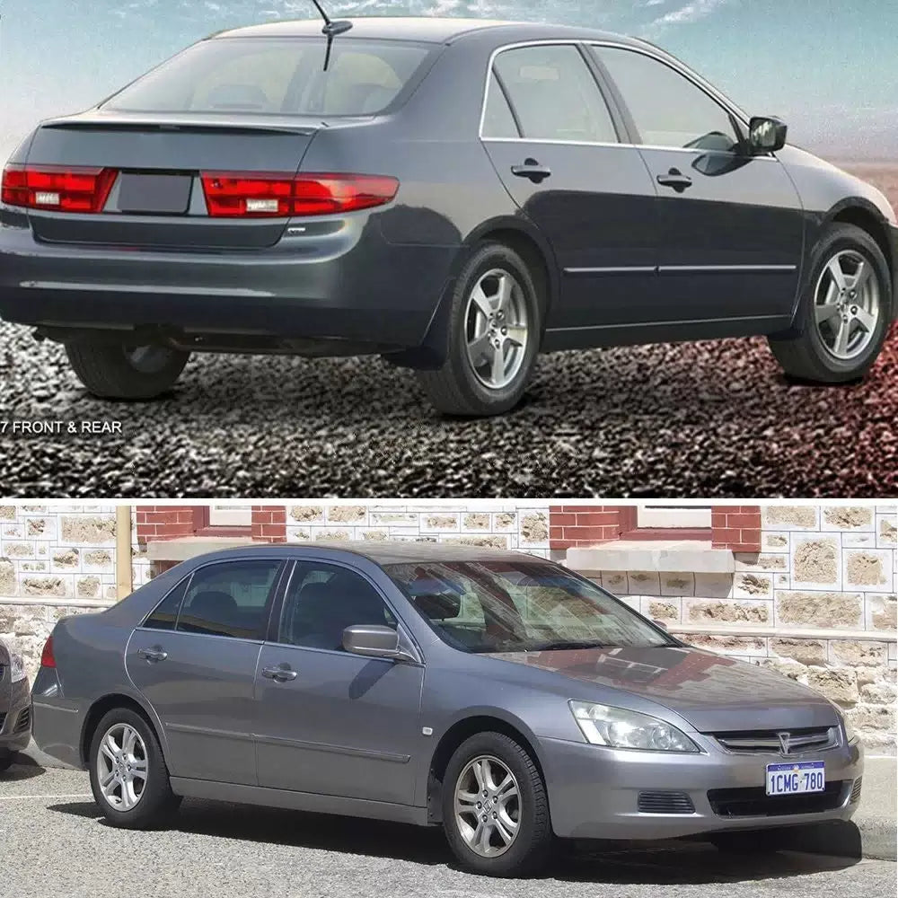 4PCS Splash Mud Flaps Guards Front Rear Fits For 2003-2007 Honda Accord Sedan 6B93BC-57 [9]
