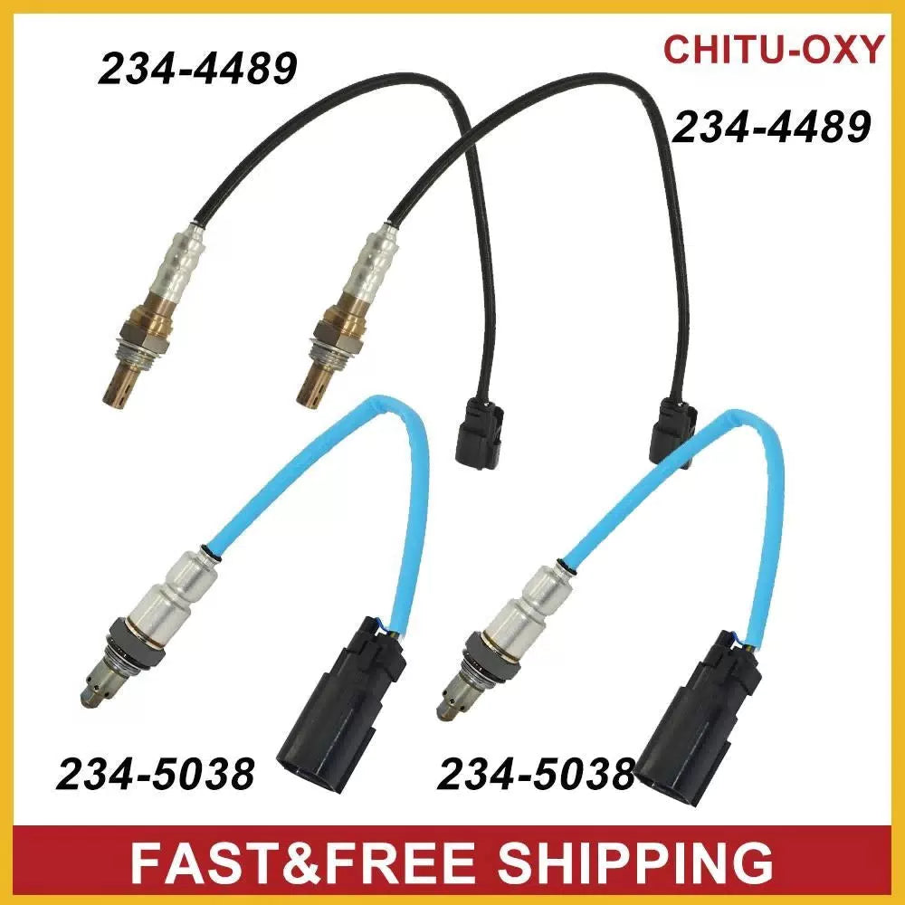 4PCS Up+Downstream O2 Oxygen Sensor For Ford F-150 Mustang Lincoln MKS MKZ 3.5L 6B93BC-57 [1]
