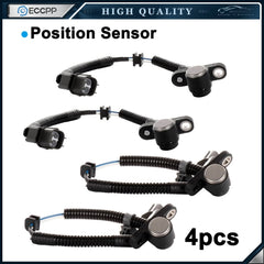 4PC Crankshaft Position Sensor For Acura Integra Honda Civic De Sol 37500-P72-A0 KOEEP [1]