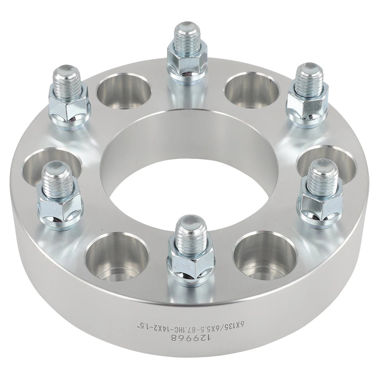 4P 1.5" 6x135 to 6x5.5 Wheel Adapters 14x2 For Ford F-150 6x135 to 6x139.7 Wheel KOEEP [7]