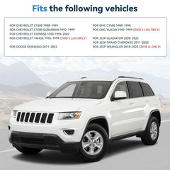 4P 5x5 2 inch Wheel Spacers 14x1.5 For Jeep Grand Cherokee Wrangler JL 2019-2025 KOEEP [3]