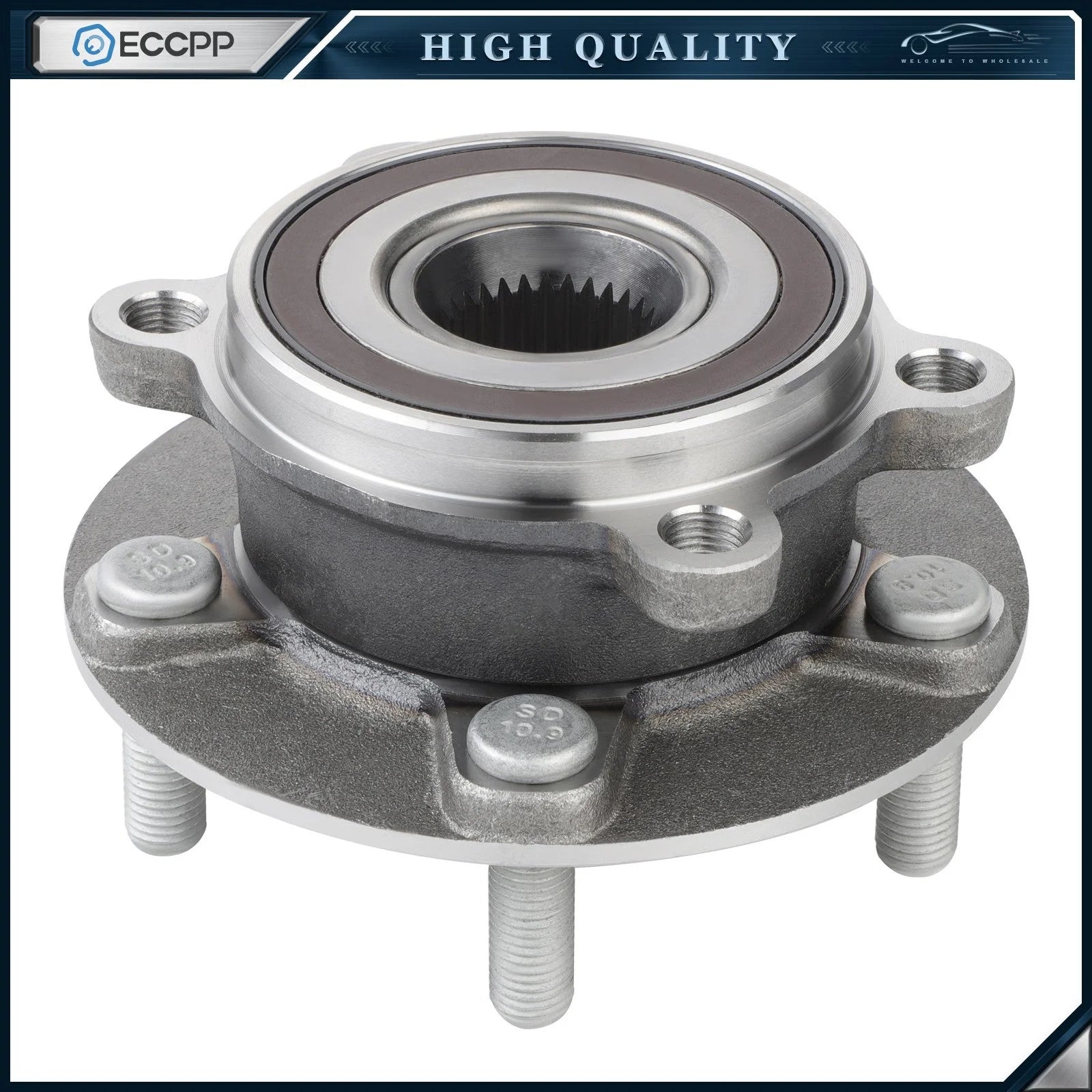 4P Front Rear Wheel Hub Bearings For 2014-2019 Mazda 6 2013-2020 Mazda CX-5 FWD KOEEP [3]