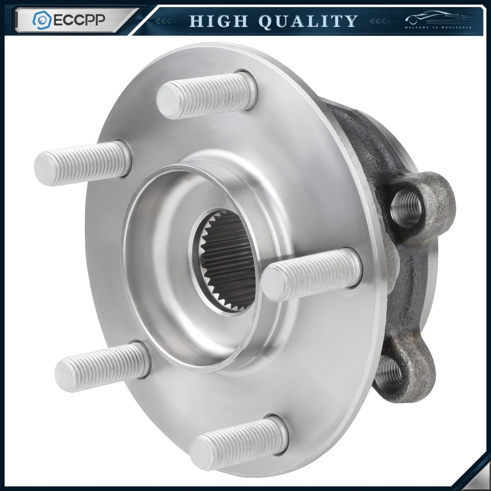 4P Front Rear Wheel Hub Bearings For 2014-2019 Mazda 6 2013-2020 Mazda CX-5 FWD KOEEP [4]